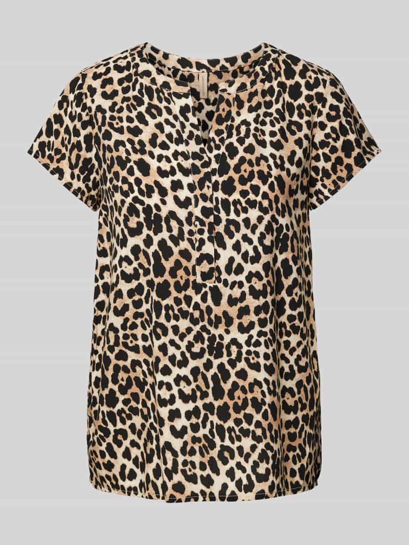 Soyaconcept Regular fit blouseshirt met tuniekkraag model 'PIETTA'