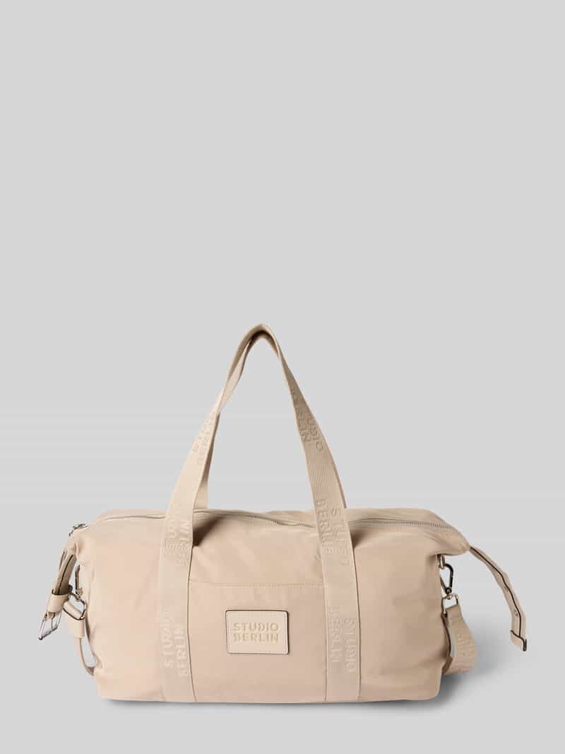 STUDIO BERLIN Weekendtas met logopatch model 'Pankow'