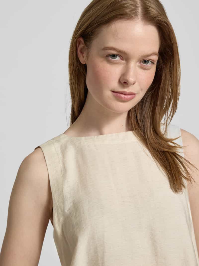 MSCH Copenhagen Regular fit blousetop met ronde hals model 'Disa'