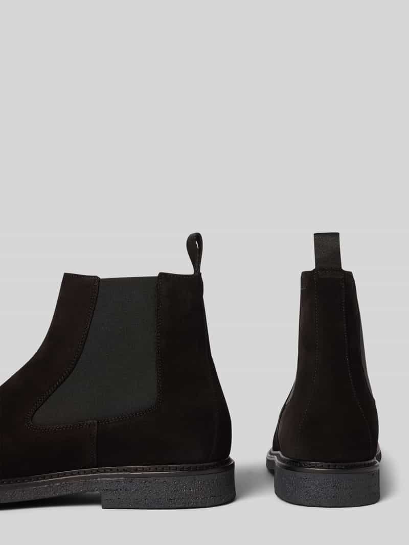 Boss Chelsea boots van suède model 'KOPE_CHEB'