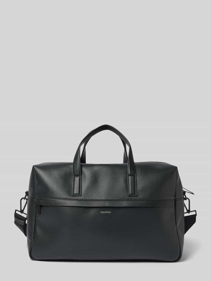 CK Calvin Klein Weekendtas met labelapplicatie model 'CK MUST'