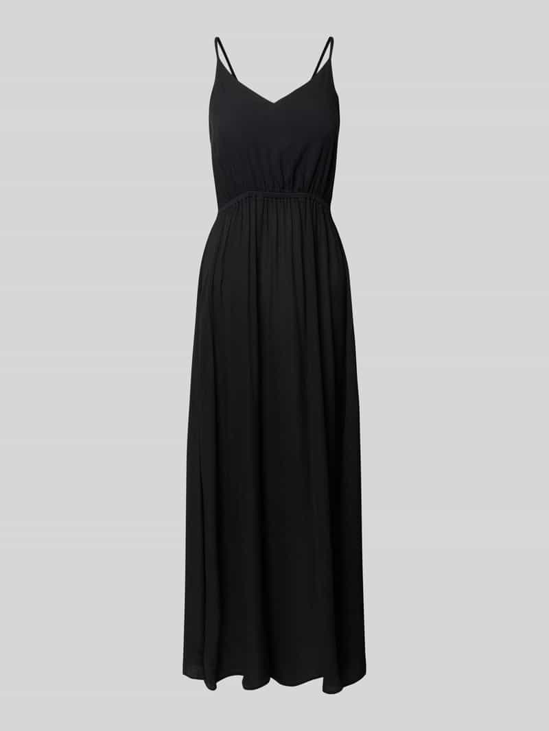 Ichi Maxi-jurk met afgeronde V-hals model 'MARRAKECH'