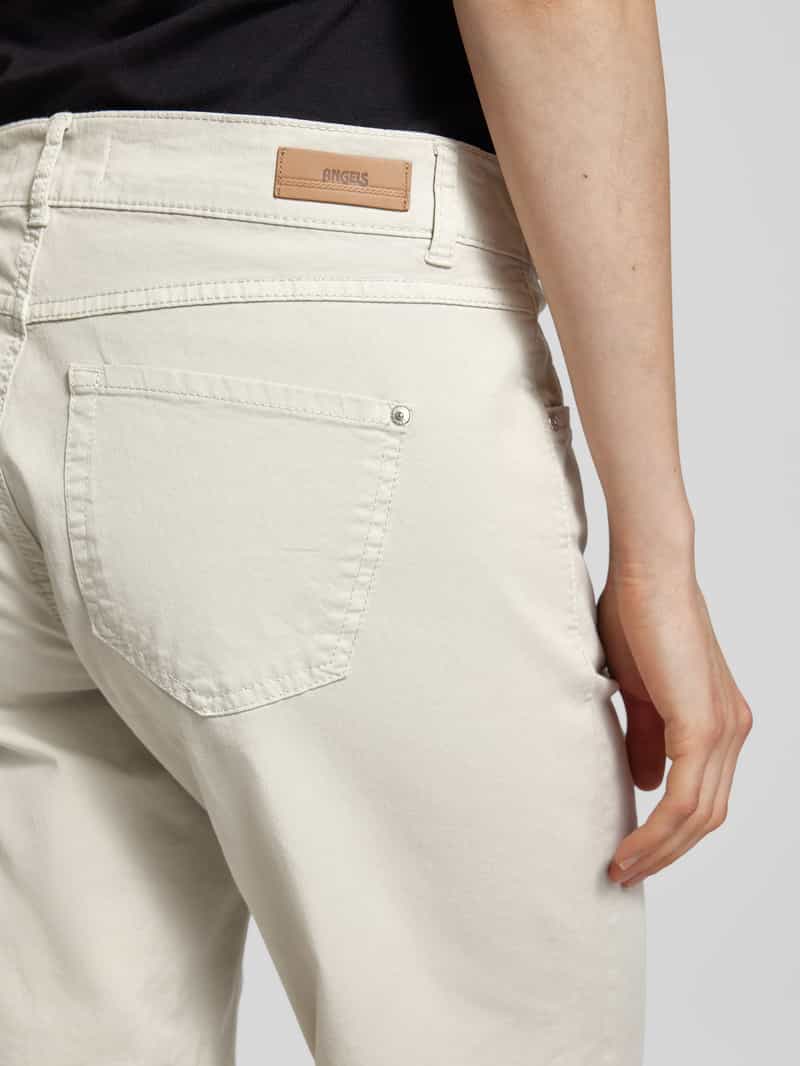 Angels Straight leg korte broek in 5-pocketmodel