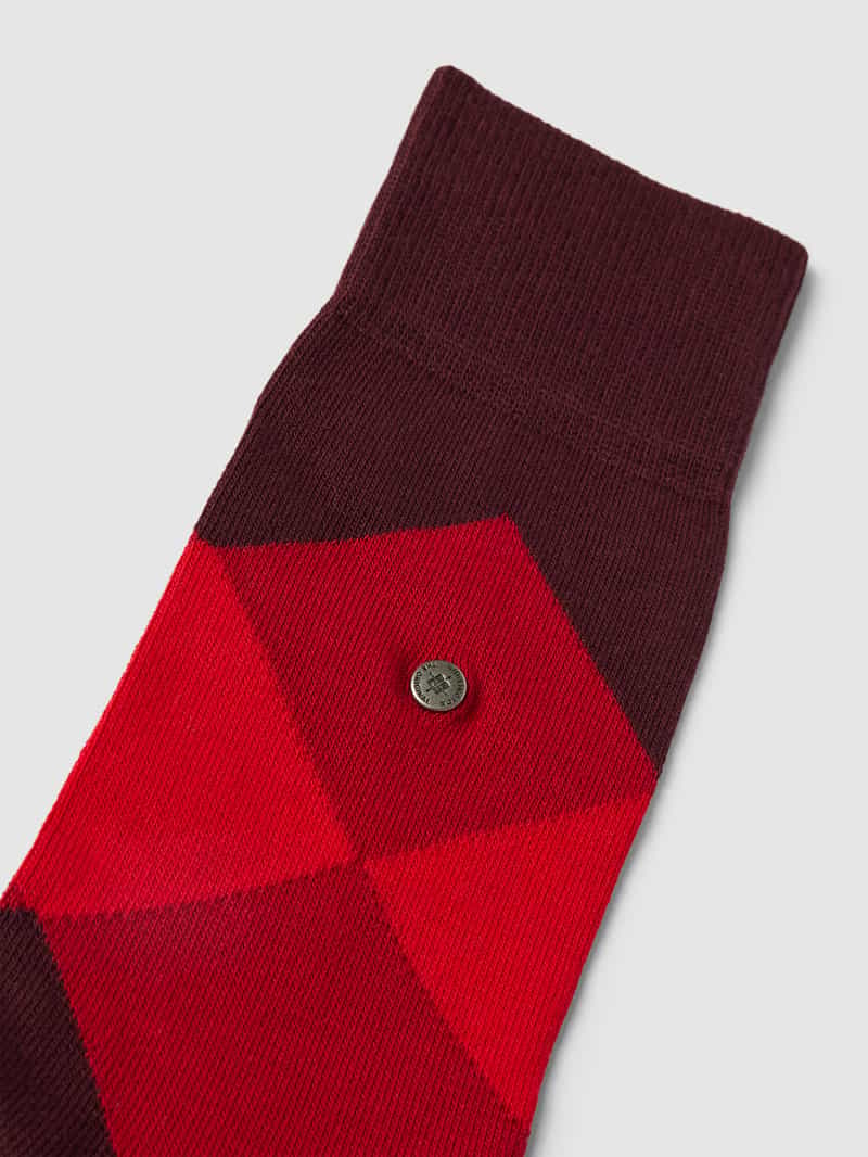 Burlington Sokken met all-over motief model 'Clyde'