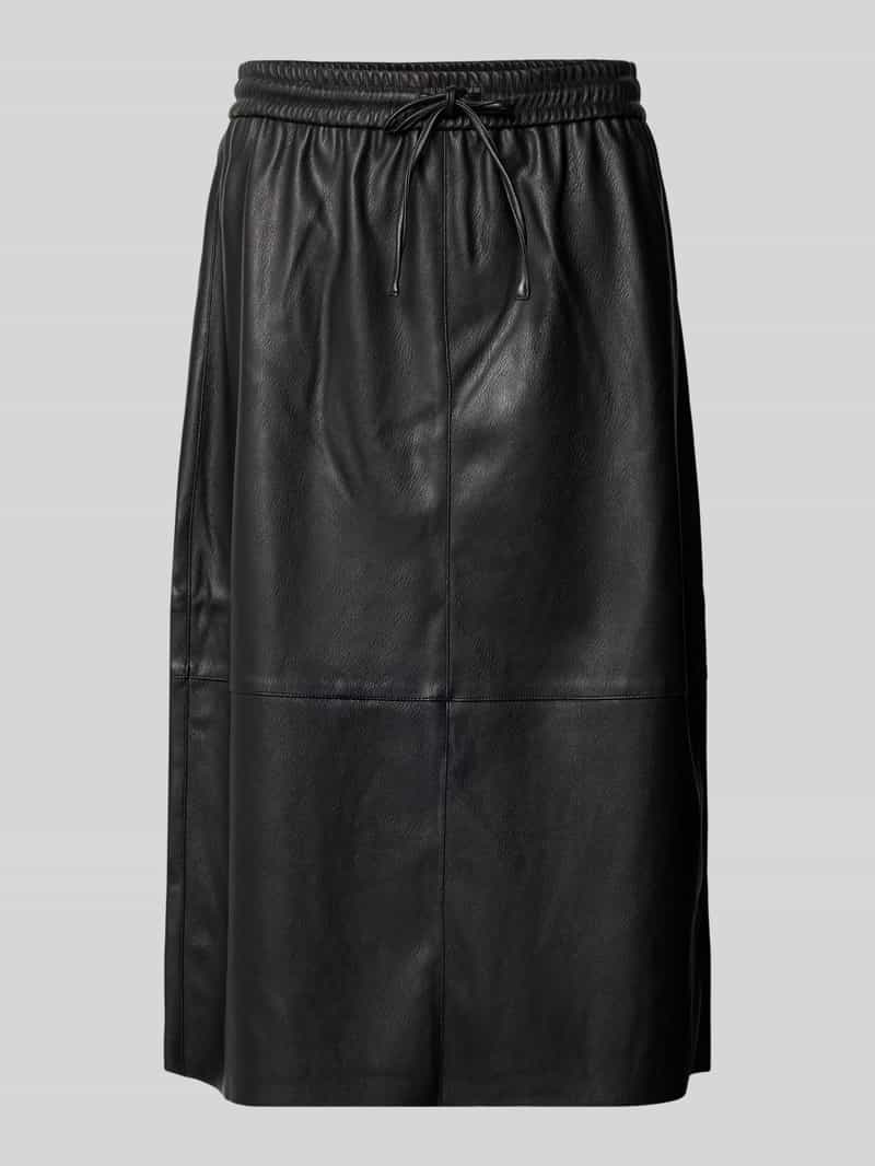 Opus Midi-rok model 'Rilkis' met koordceintuur