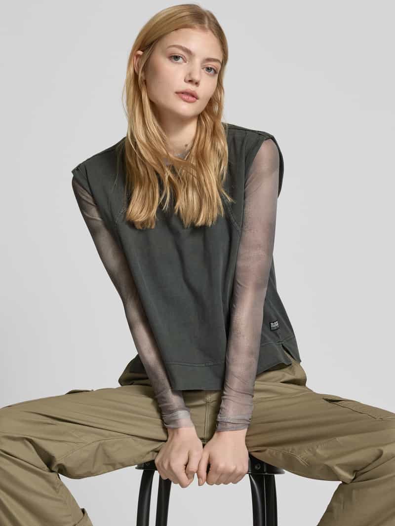 G-Star Raw T-shirt met labeldetail