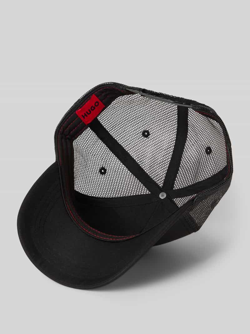 HUGO Trucker-pet met labelpatch model 'Kody'