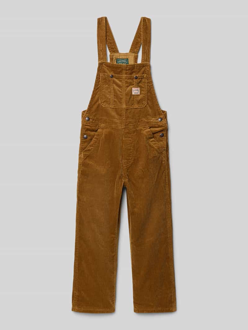 Polo Ralph Lauren Kids Tuinbroek met labeldetail