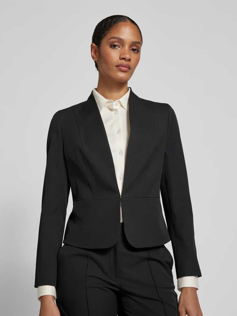 Christian Berg Woman Selection Regular fit blazer met sjaalkraag