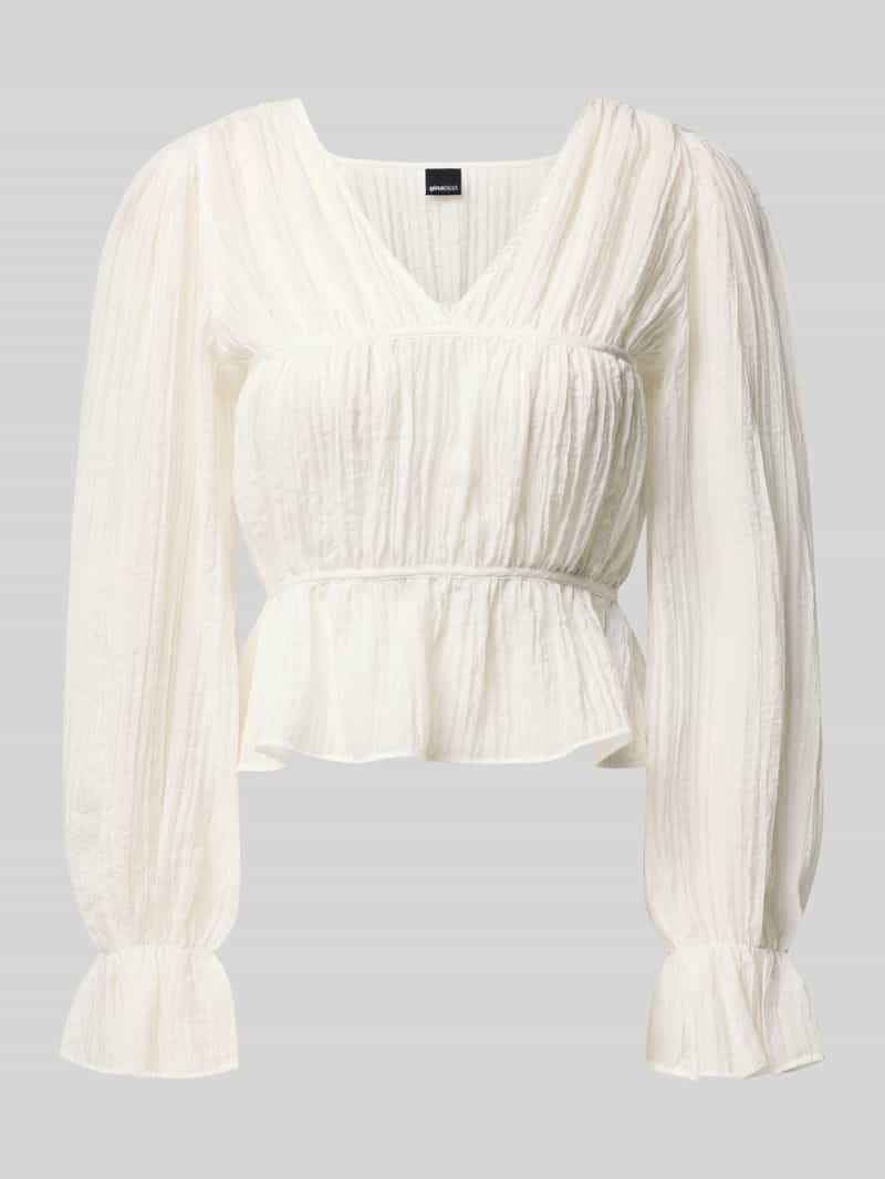 Gina Tricot Blouseshirt met V-hals
