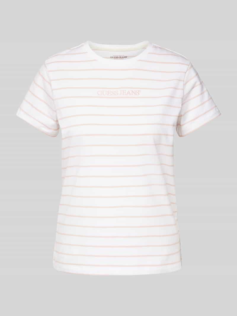 Guess Jeans T-shirt met labelstitching
