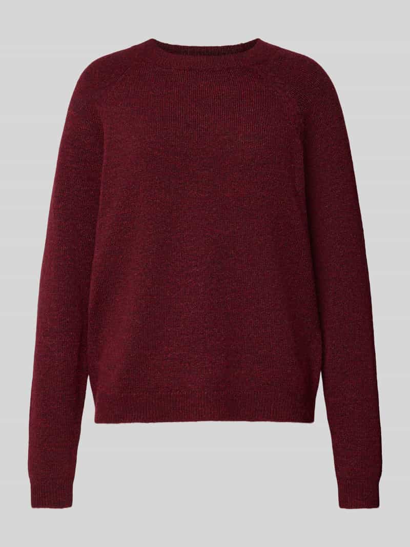 Pieces Regular fit coltrui met raglanmouwen model 'JULIANA'