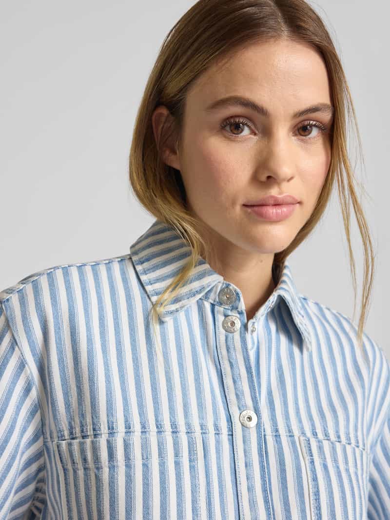 Jake*s Casual Regular fit overhemdblosue met 1 2-mouwen