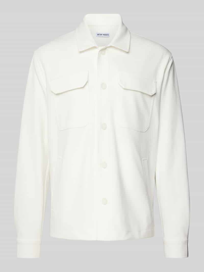 Antony Morato Regular fit overhemdjack met kentkraag