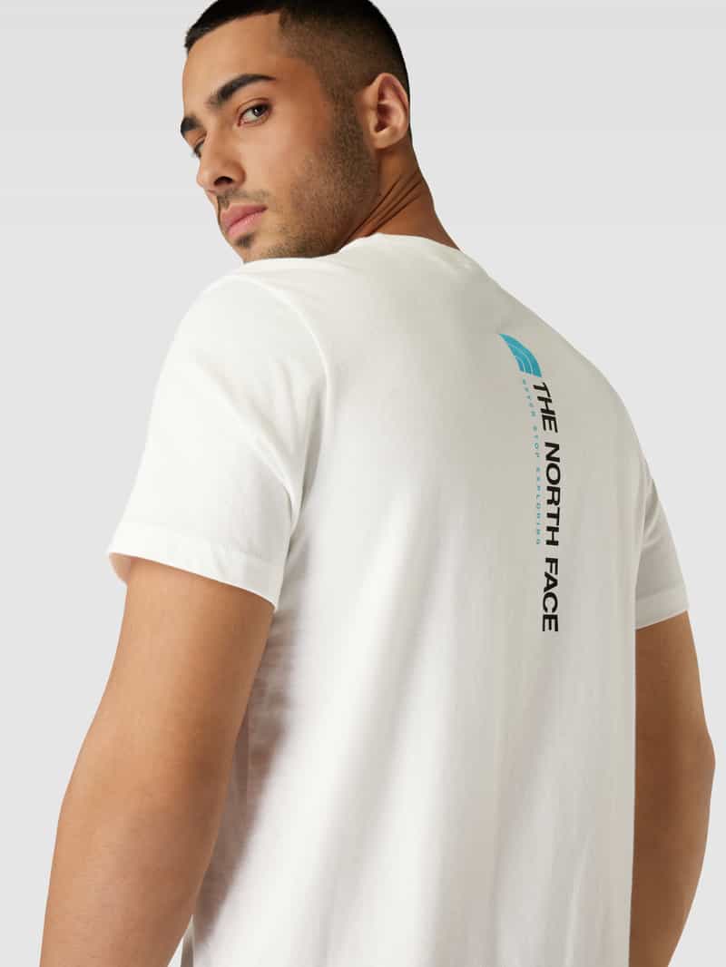 The North Face T-shirt met labelprint