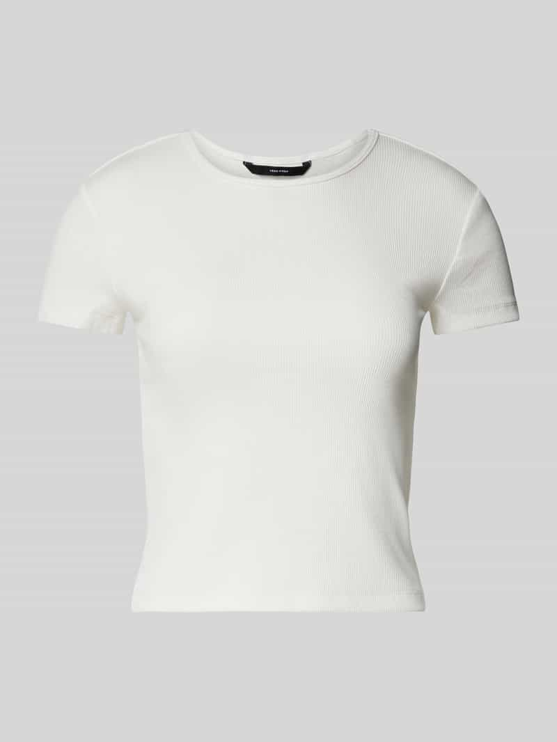 Vero Moda T-shirt in riblook model 'CHLOE'