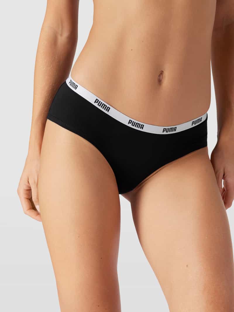 Puma Bralette met logo in band