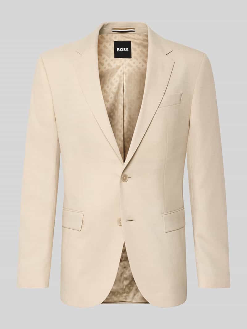 regular fit colbert met scheerwol model 'Jasper'