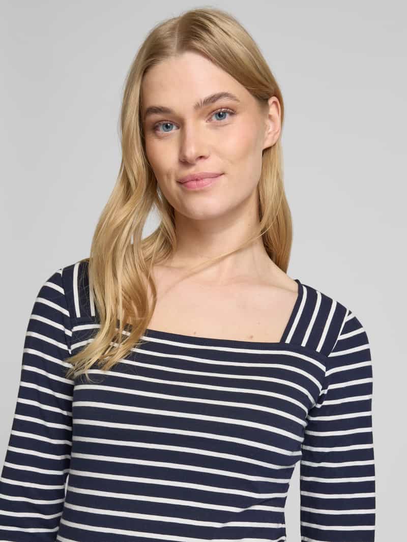 s.Oliver BLACK LABEL Regular fit shirt met 3 4-mouwen