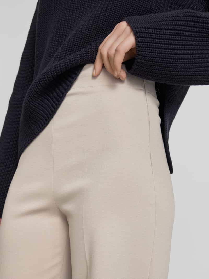 drykorn Wide leg stoffen broek met ritssluiting opzij model 'BEFORE'