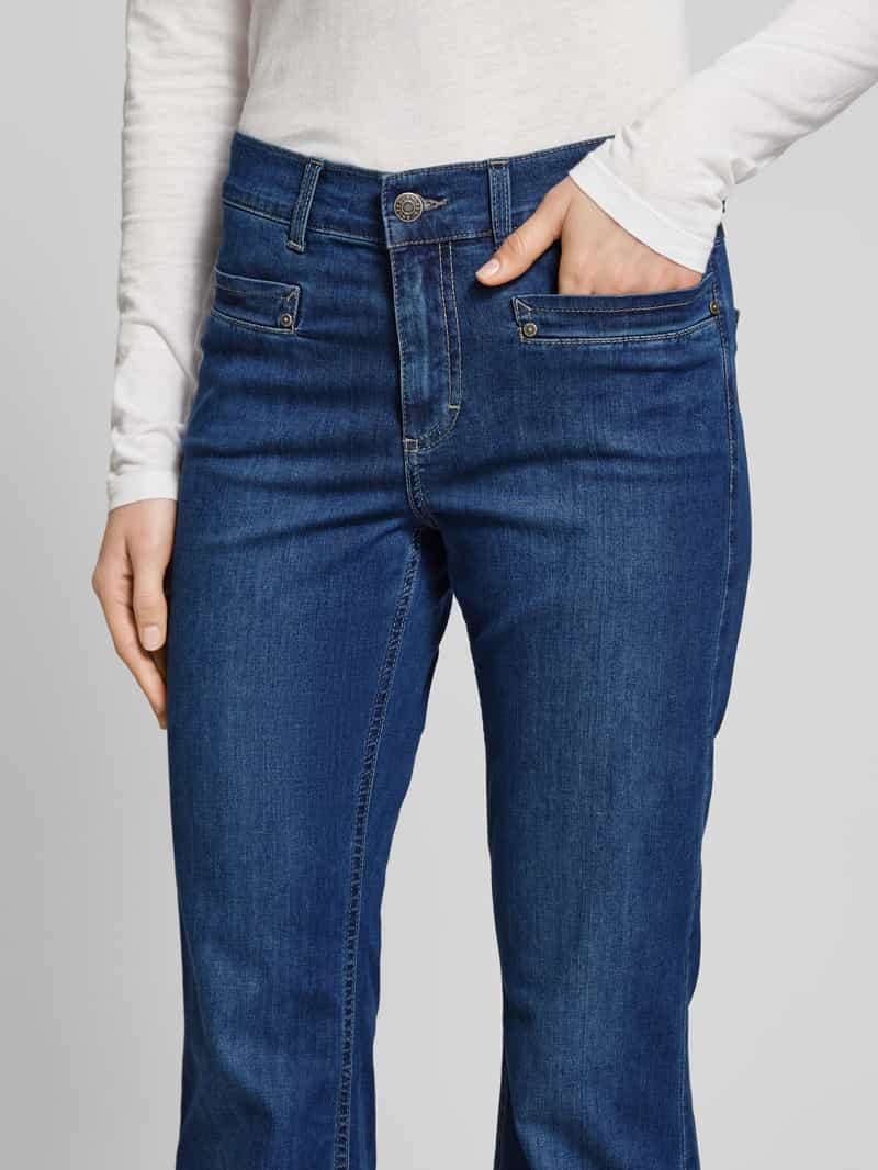 Angels Flared jeans met strookzakken model 'Leni'