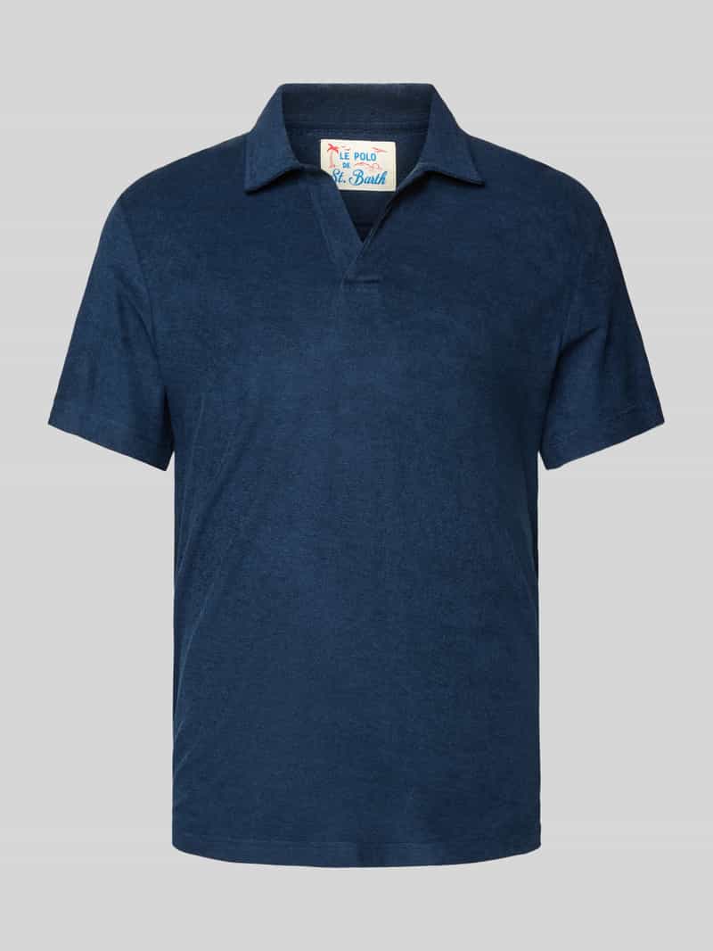 MC2 Saint Barth Slim fit poloshirt met V-hals model 'JEREMY TERRY'