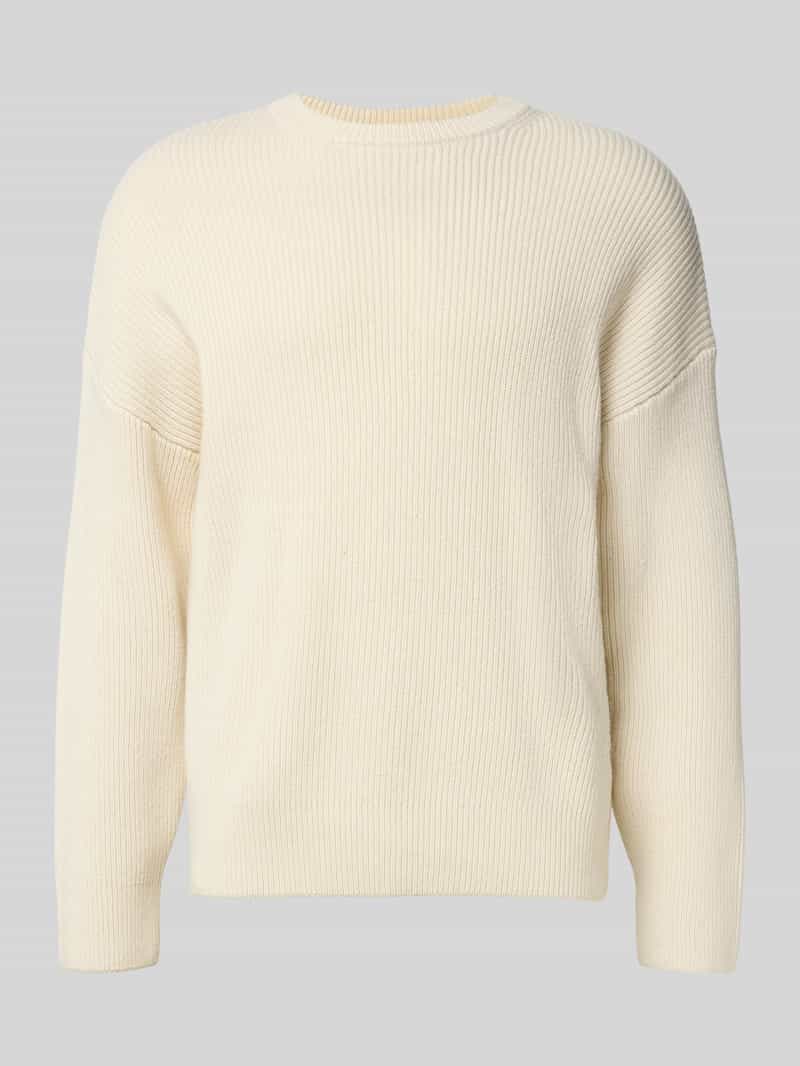 ANNARR Wollen pullover met structuurmotief model 'BJORN'