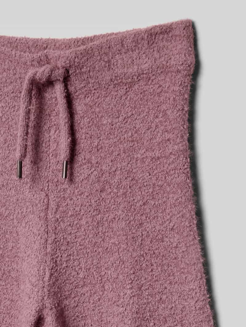 s.Oliver RED LABEL Regular fit gebreide broek met wijde pijpen