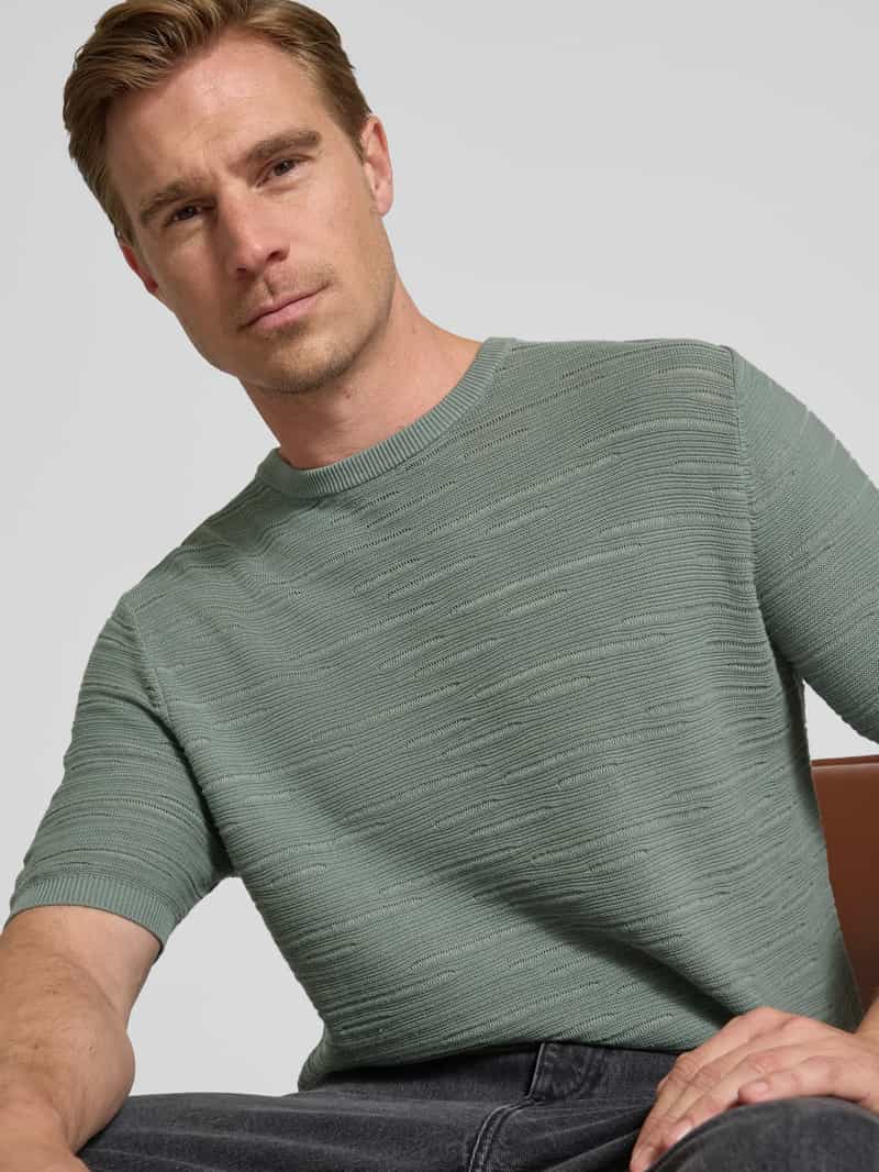 Antony Morato T-shirt met labeldetail