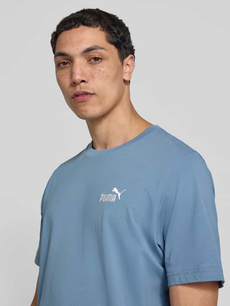 PUMA PERFORMANCE T-shirt met labelstitching