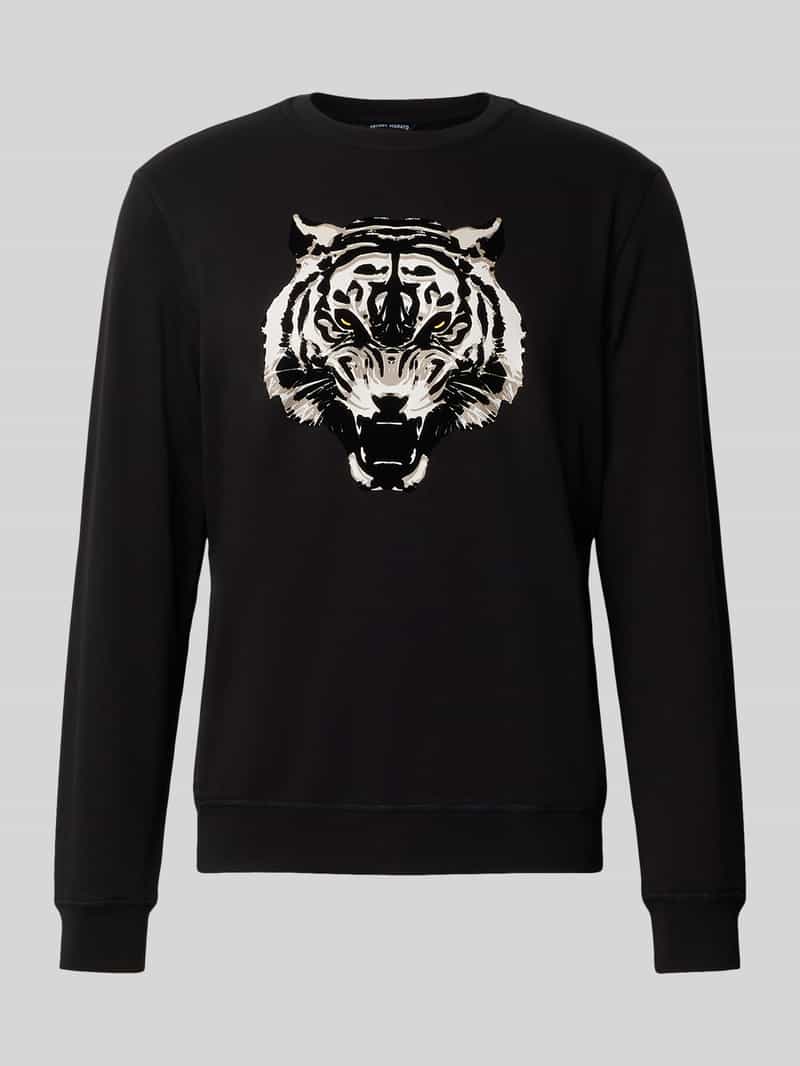 Antony Morato Regular fit sweatshirt met dierenprint