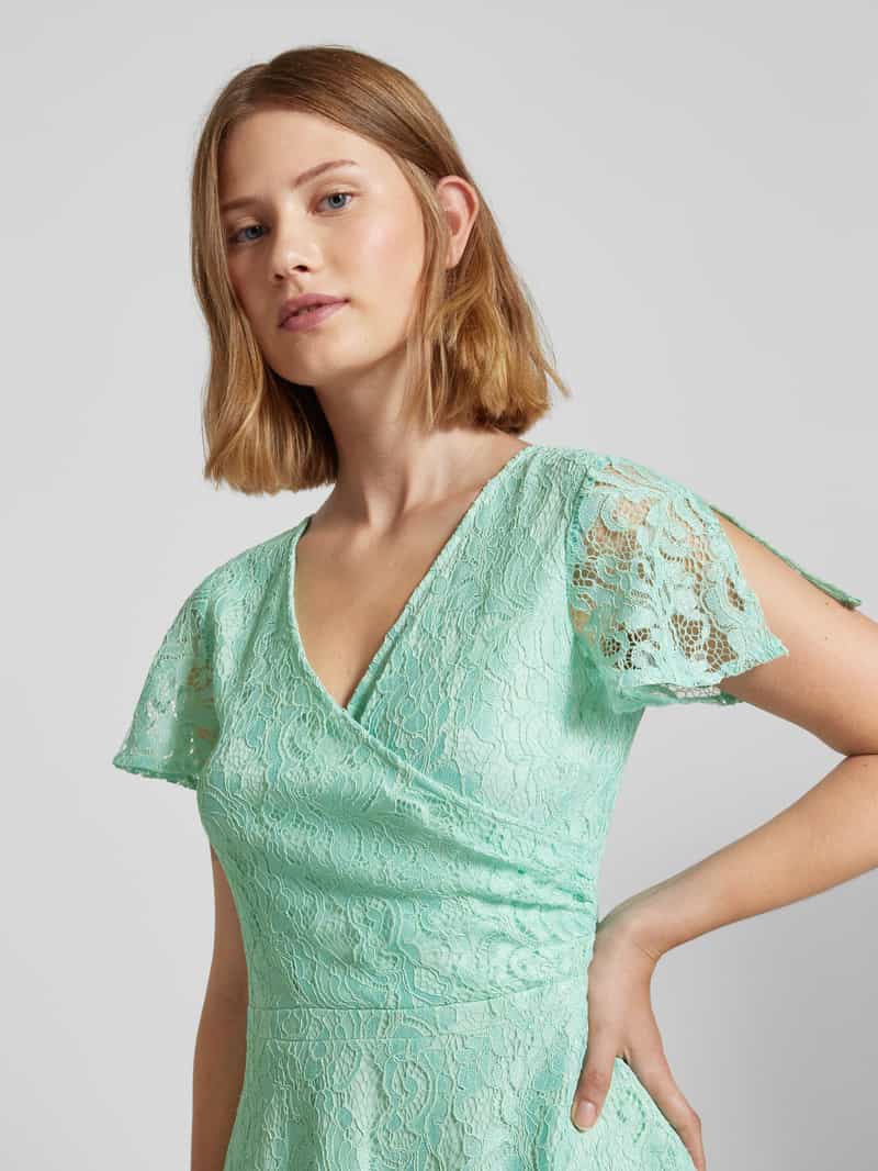 Paradi Cocktailjurk met etskanteffect