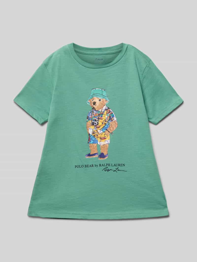 Polo Ralph Lauren Kids T-shirt met labelprint