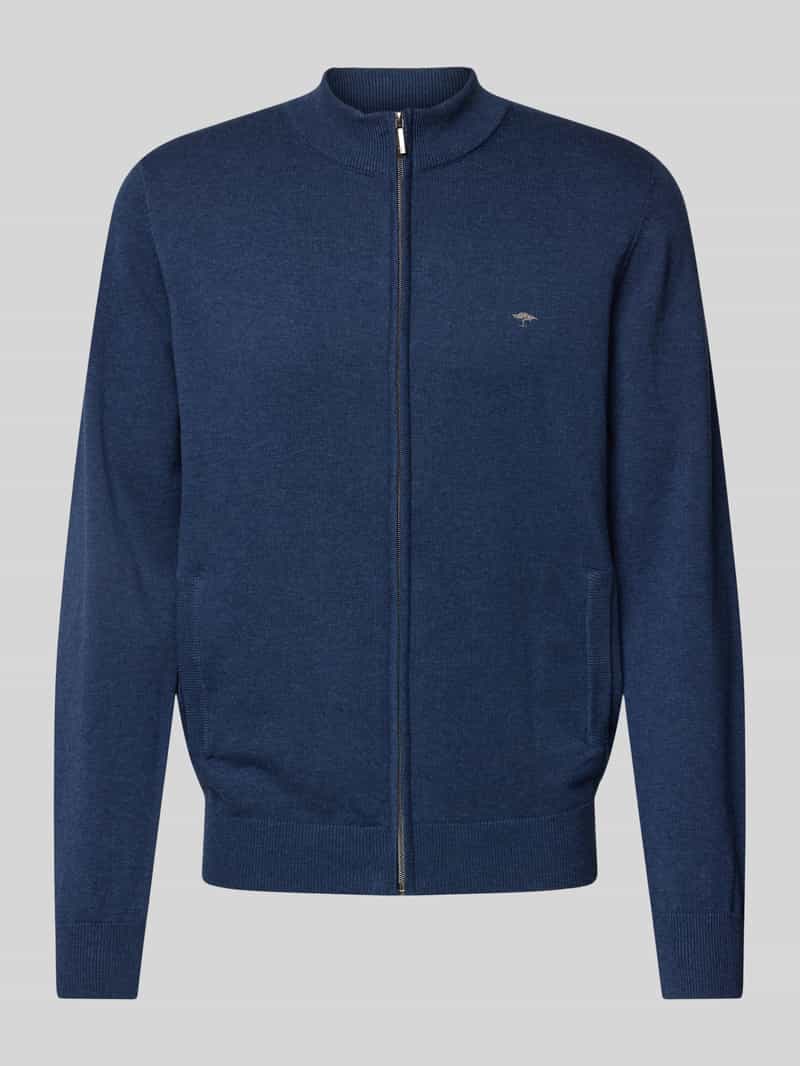 Vest met geborduurd logo