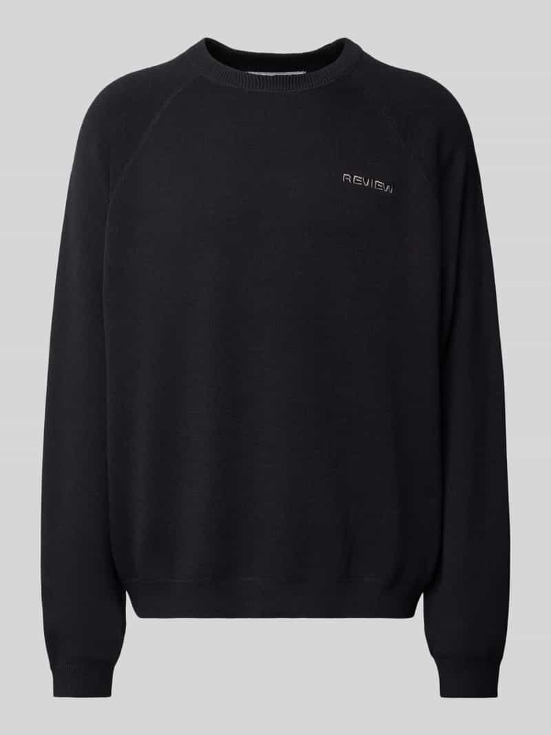 REVIEW Gebreide pullover met ribboorden