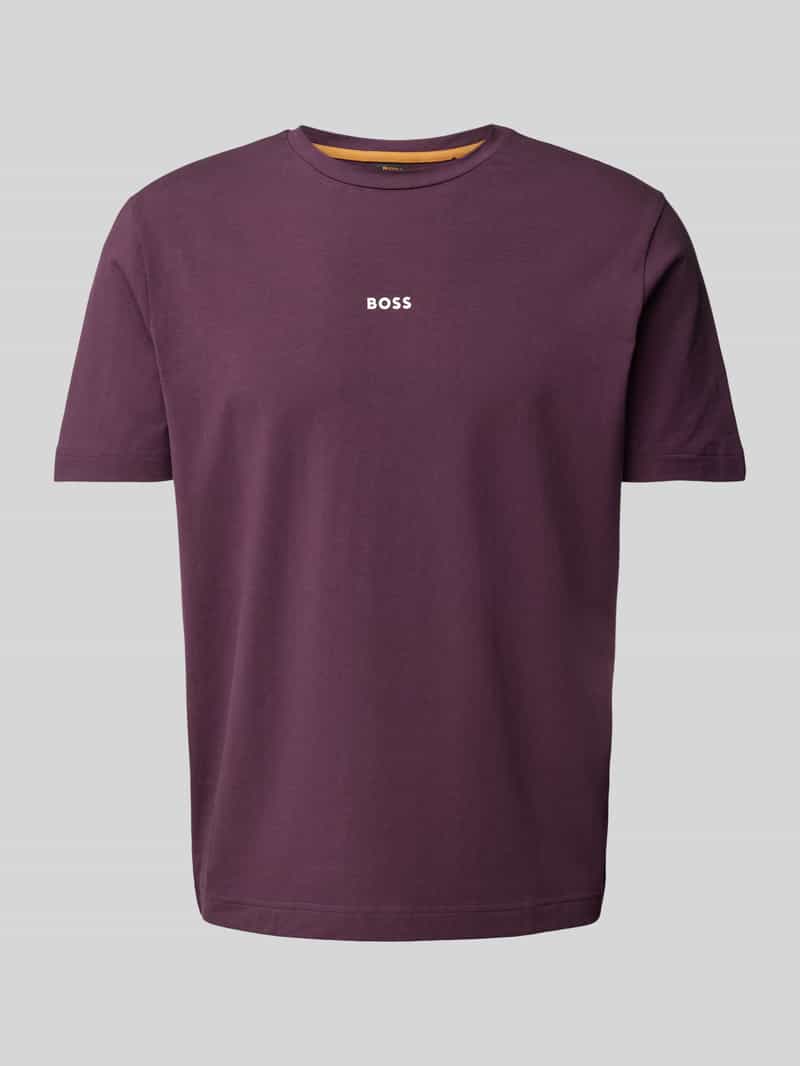 Boss Orange T-shirt TChup met een ronde hals