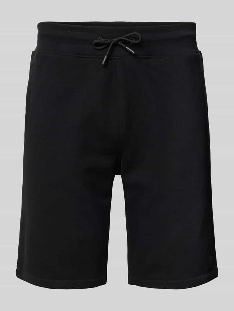 Korte broek met elastische band en tunnelkoord, model 'ALDWIN'