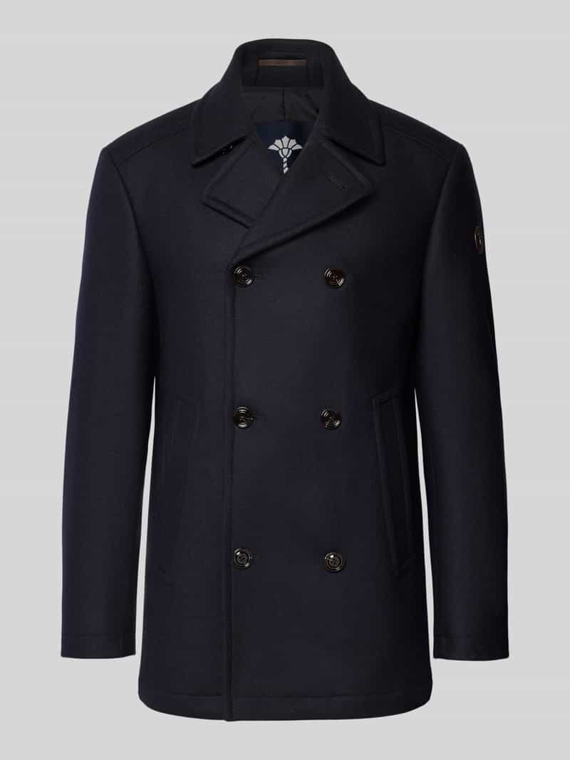 JOOP! Collection Jack van wolmix met reverskraag model 'Butlin'