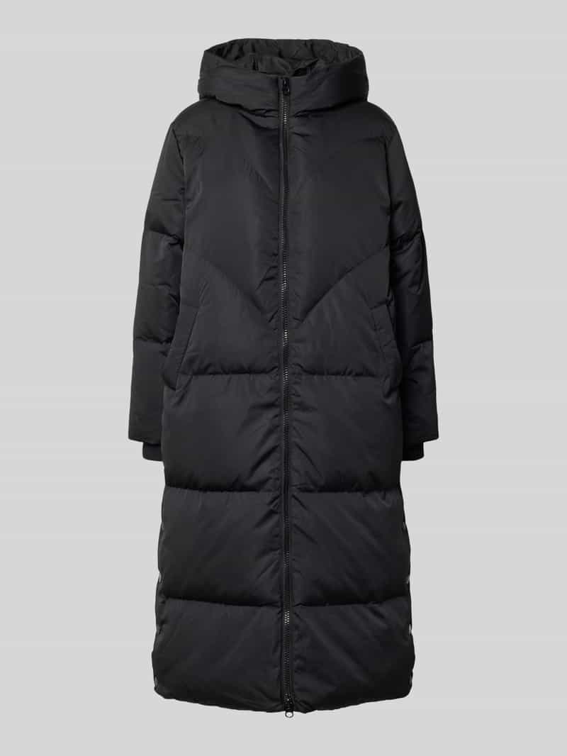 Lange donsjas met tweewegsritssluiting, model 'IRIMA'