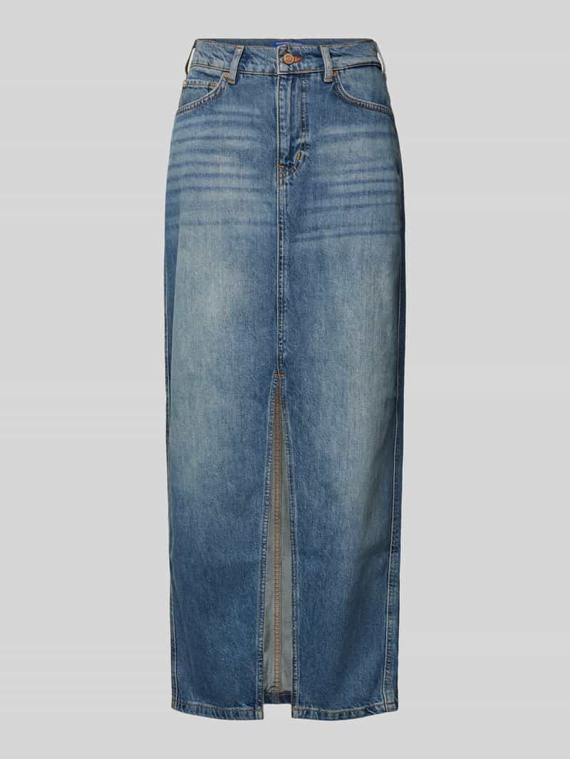 Scotch & Soda Jeansrok met loopsplit