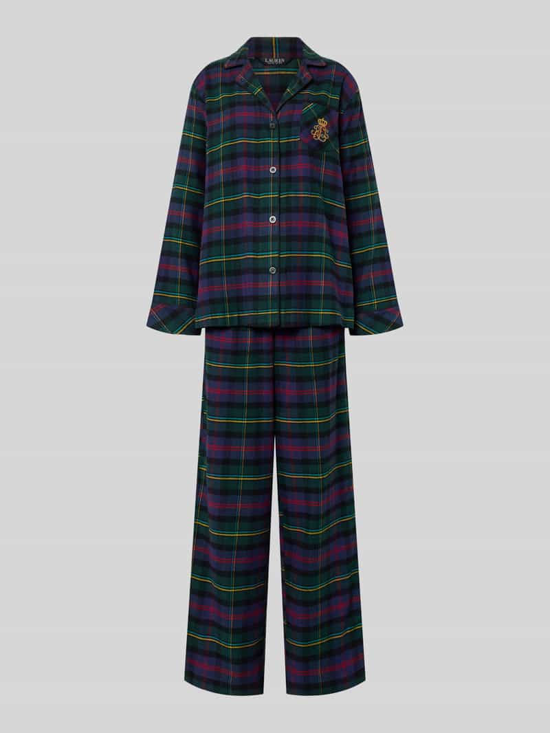 Lauren Ralph Lauren Pyjama met borstzak