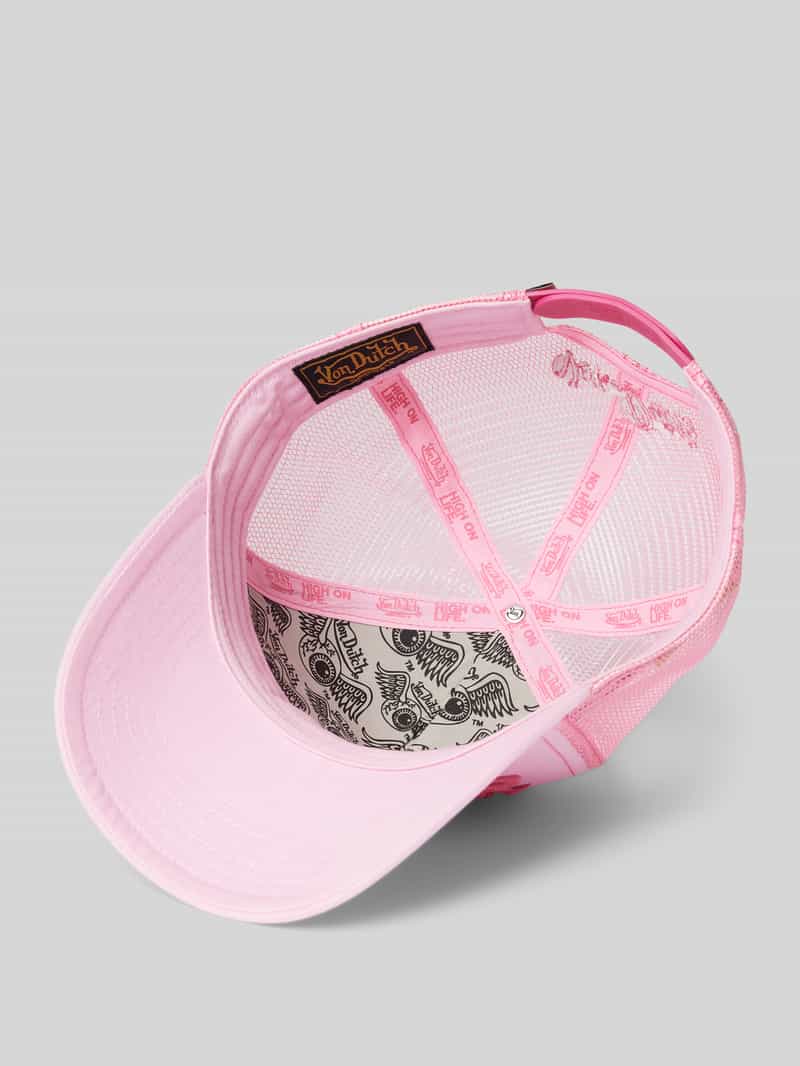 Von Dutch Trucker-pet met labelstitching model 'RIVERSIDE'