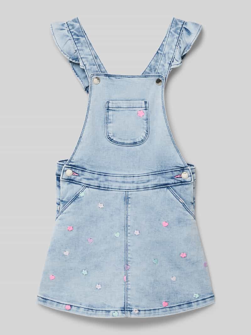 s.Oliver RED LABEL Uitlopende jeansjurk met stitchingdetails