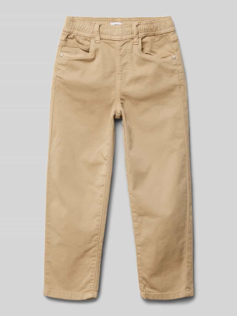 name it Tapered fit broek in 5-pocketmodel model 'SILAS'