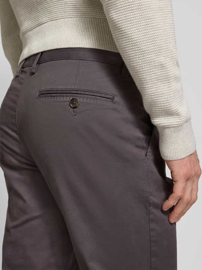 Christian Berg Men Chino met Franse steekzakken
