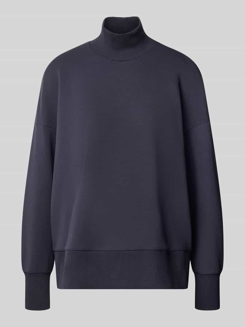 Christian Berg Woman relaxed fit sweatshirt met opstaande kraag