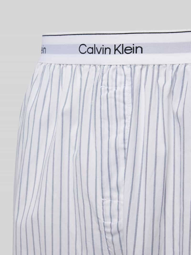 Calvin Klein Underwear Pyjamabroek met elastische band met logo model 'SLEEP'