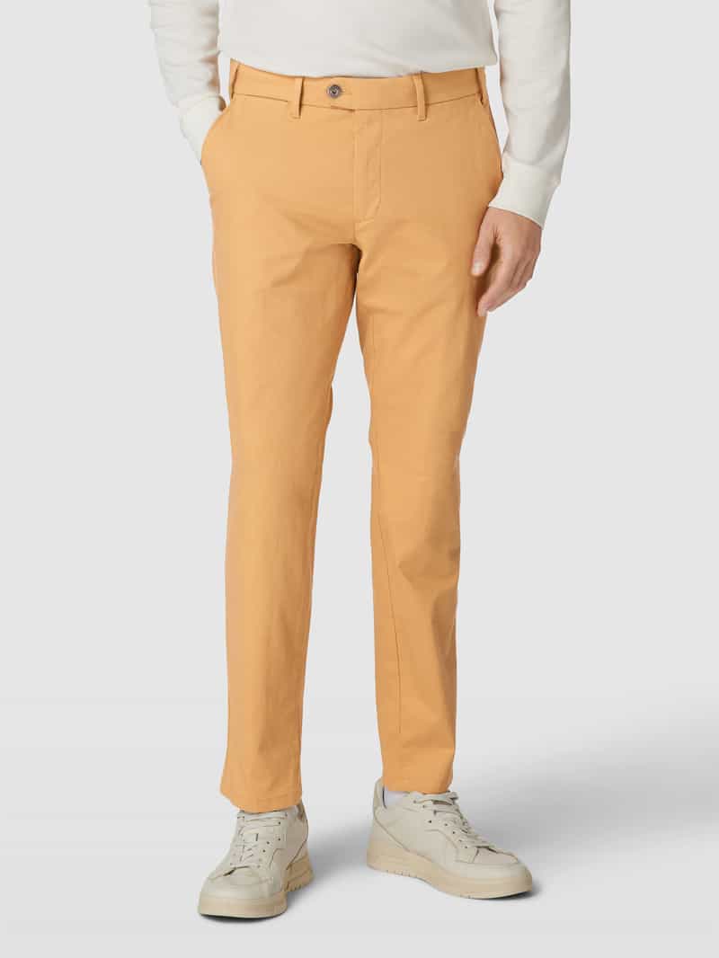 Broek met labeldetails, model 'Jonas' Eurex By Brax