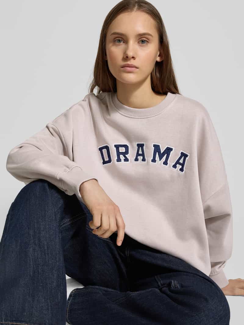 Only Relaxed fit sweatshirt met katoen model 'KAITLYN'