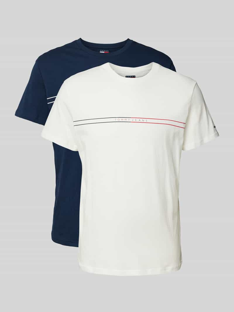 Tommy Jeans T-shirt met labelprint